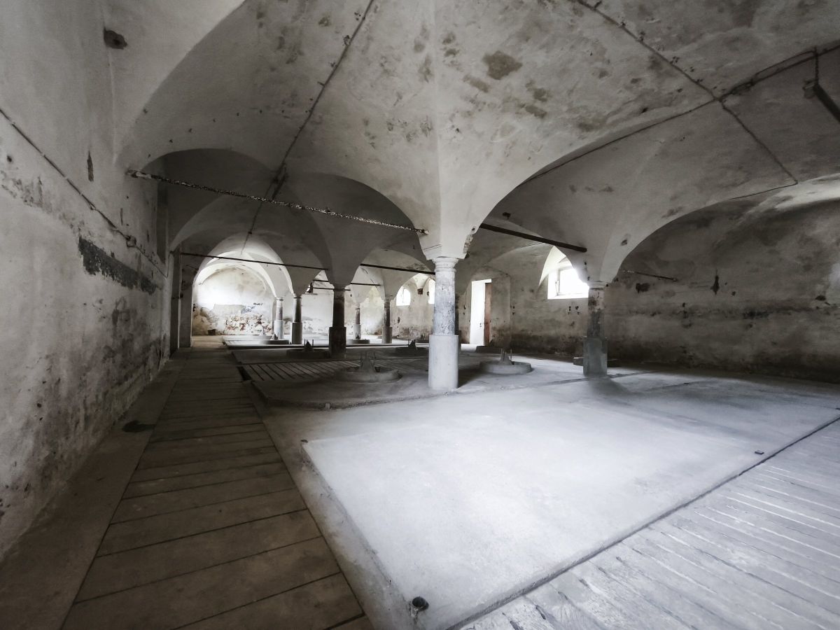 Gewölbehalle nach den Arbeiten