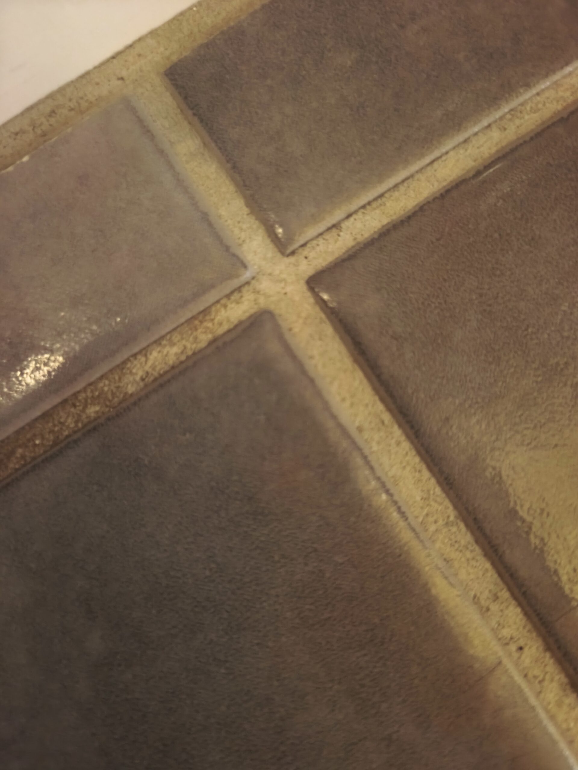 Detail: gereinigtes Fugenbild